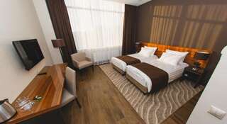 Гостиница Вешки парк Отель Долгопрудный Стандартный двухместный номер с 1 кроватью или 2 отдельными кроватями-1